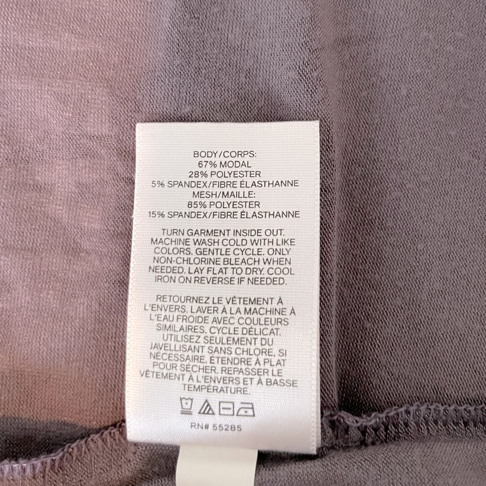 Express OneEleven Hazy Purple Vneck Tank - Picture 7 of 8